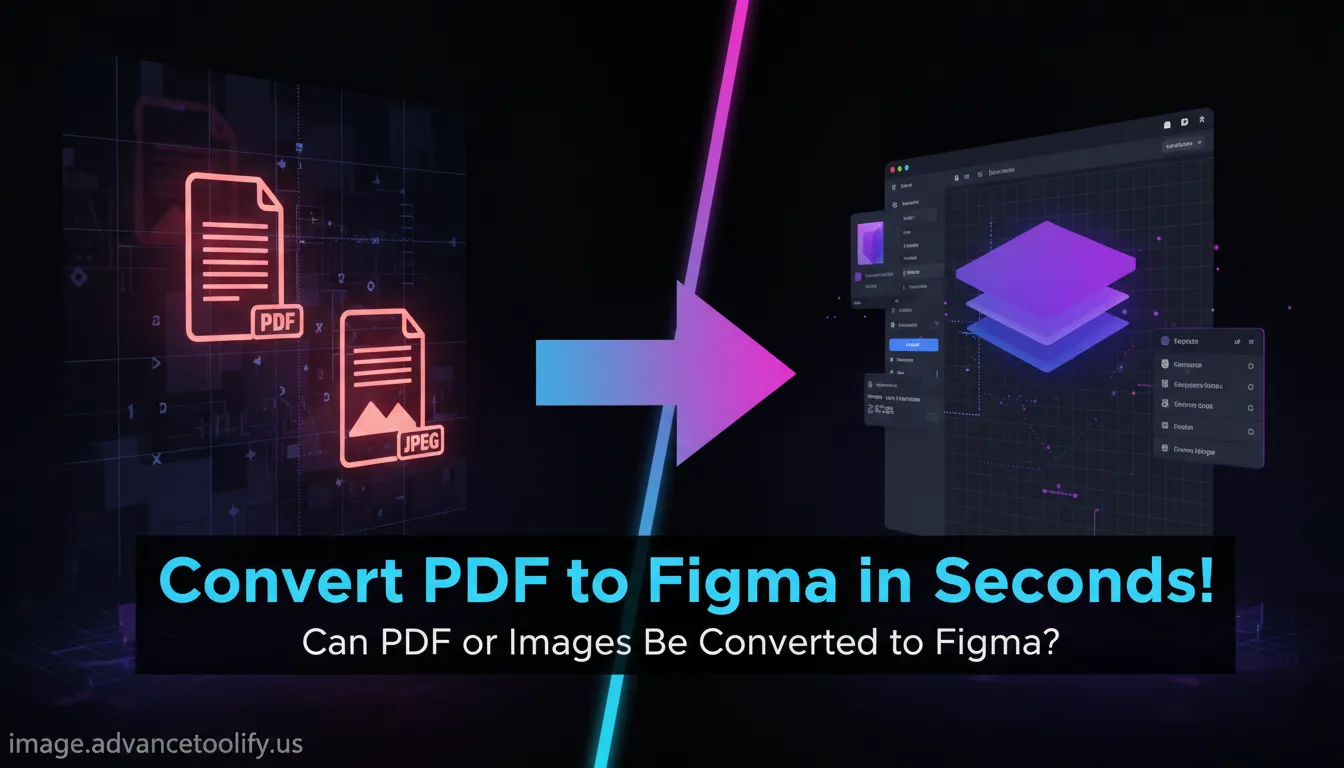 Can PDF or Images Be Converted to Figma